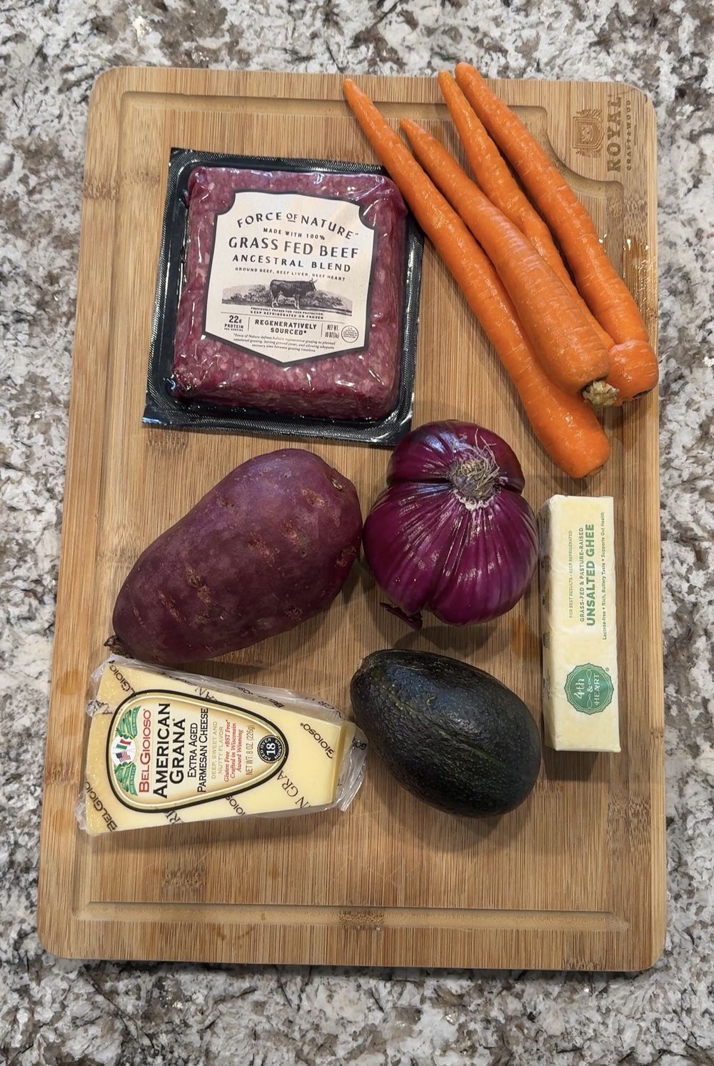 Five real food ingredients for one anti-inflammatory meal.
